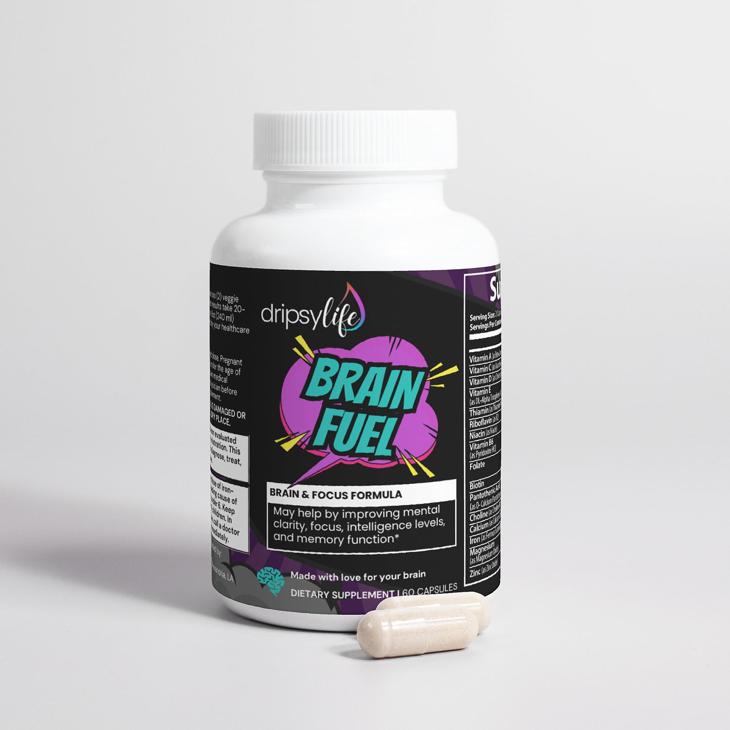 Brain Fuel - Brain & Focus Formula