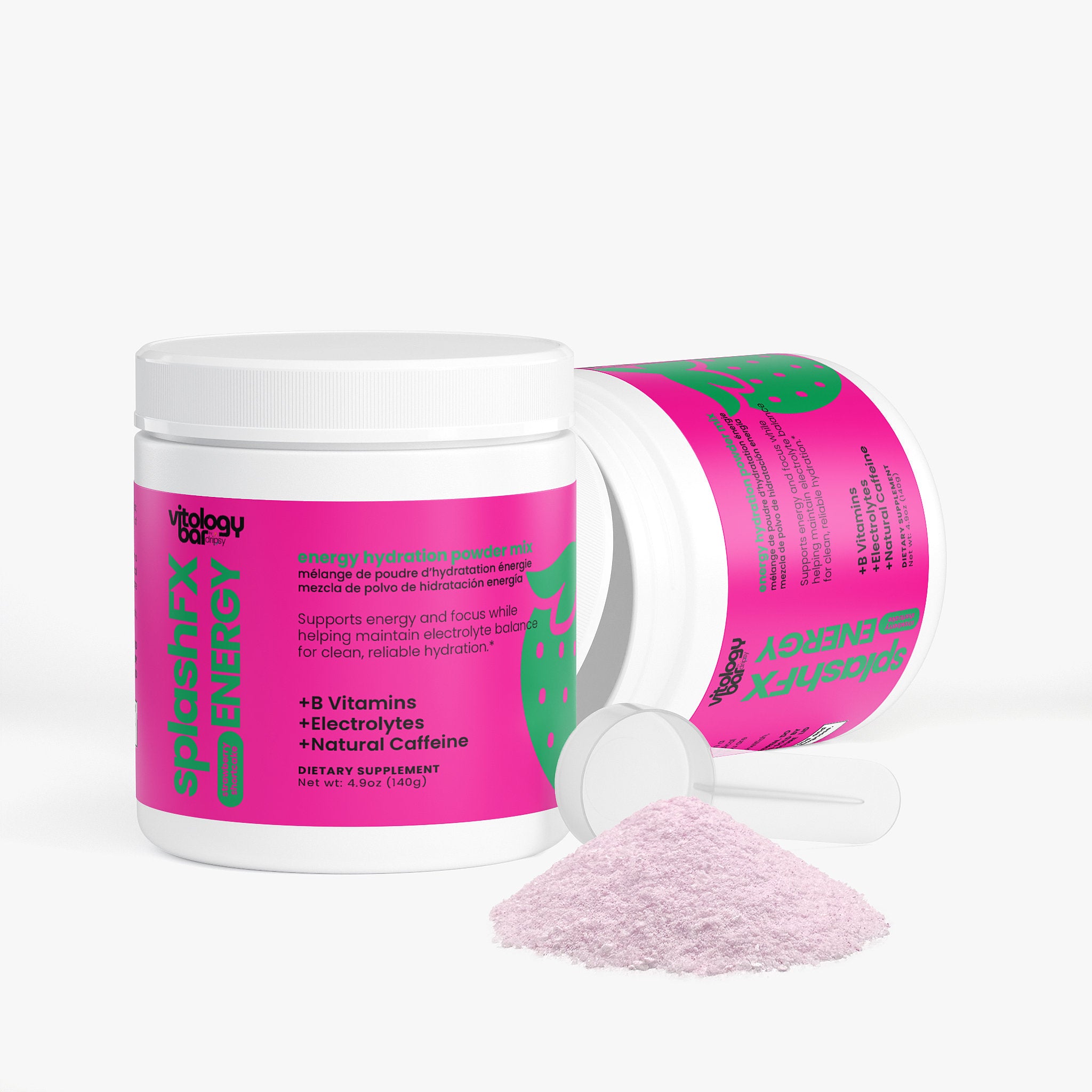 splashFX ENERGY Hydration Mix (Strawberry Shortcake)