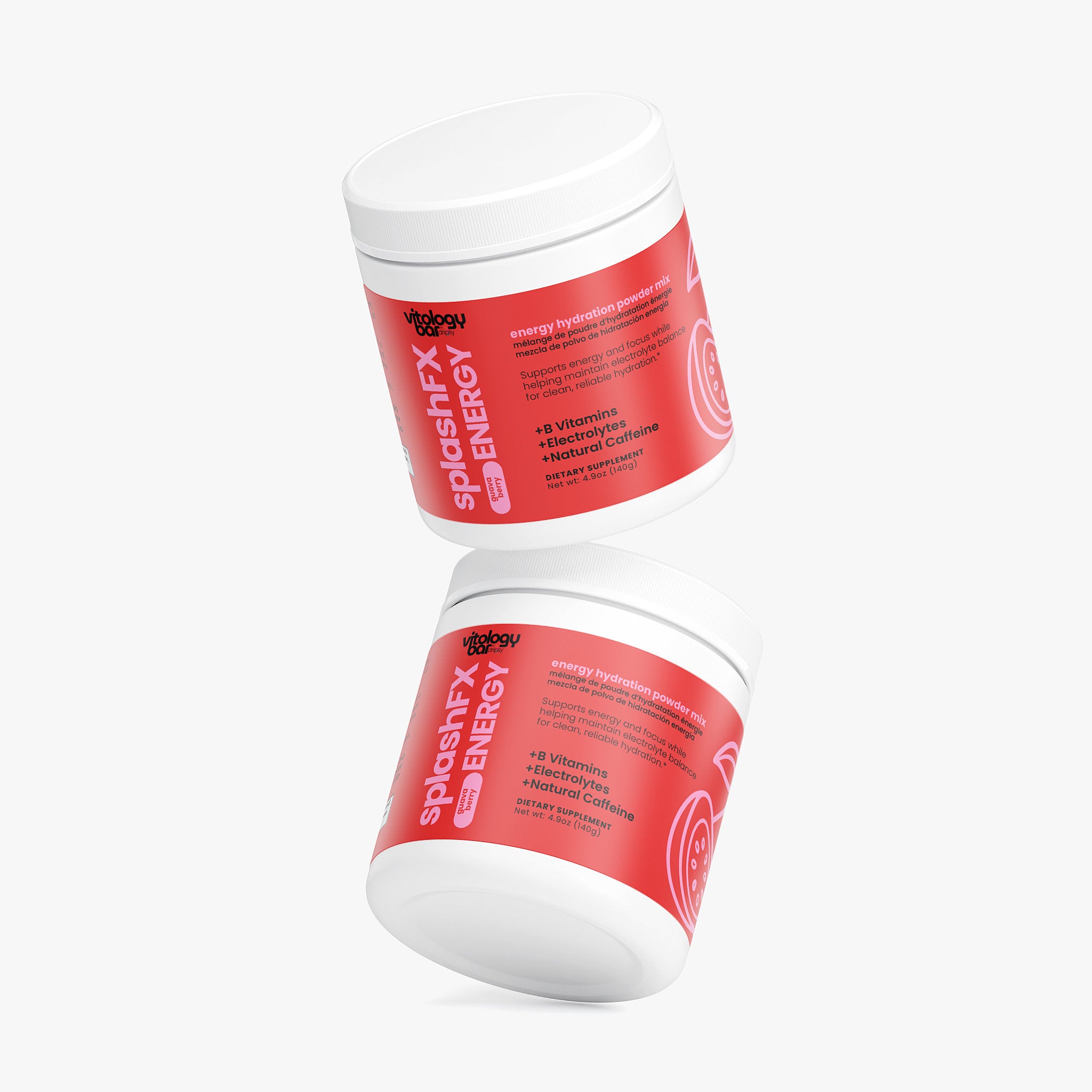 splashFX ENERGY Hydration Powder (Guava Berry)