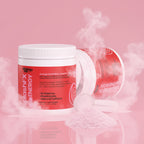 VitaGypt energy hydration powder mix container with scoop on a white background