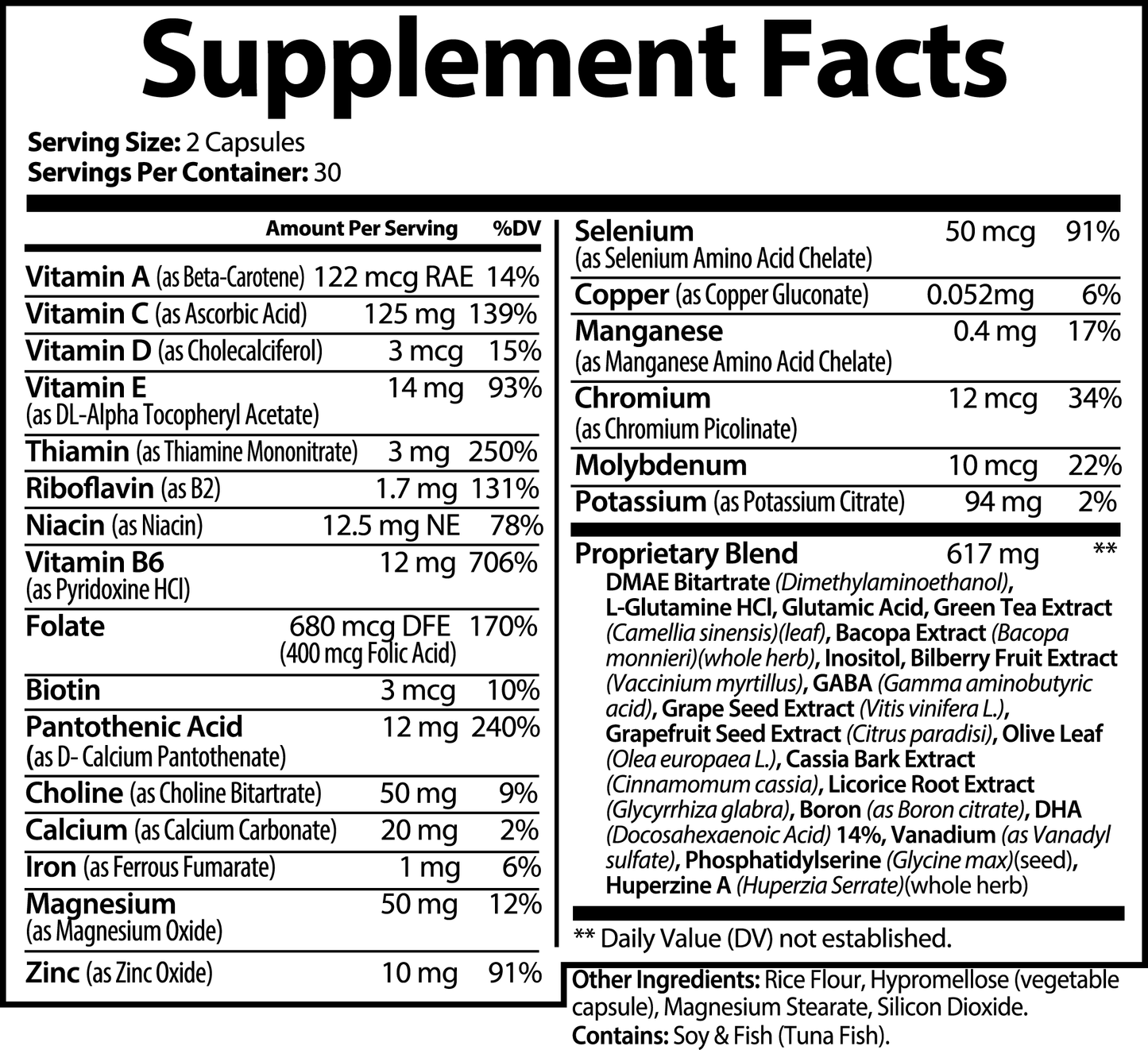 Brain Fuel - Brain & Focus Formula