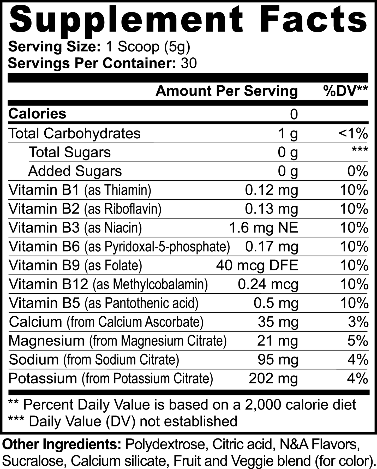 Don't Hate Hydrate Hydration Mix (Passion Fruit)