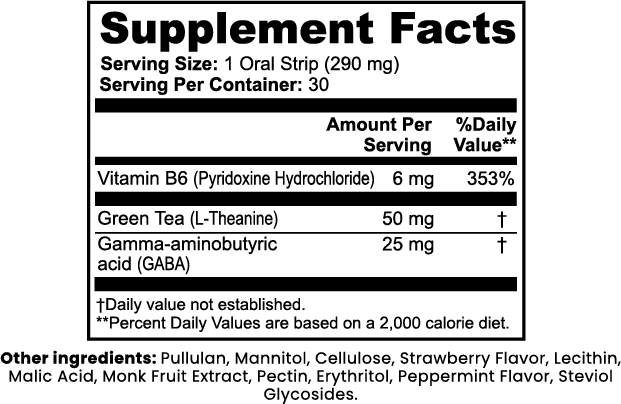 Big Brain Energy Cognitive Relax Strips